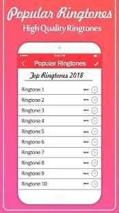 Top New Ringtone 2018 : Ringtone maker स्क्रीनशॉट 4