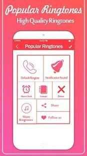 Top New Ringtone 2018 : Ringtone maker स्क्रीनशॉट 2