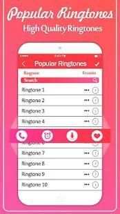 Top New Ringtone 2018 : Ringtone maker स्क्रीनशॉट 3
