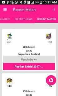 Live Cricket n News screenshot 2