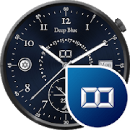 ikon Deep Blue Watchface