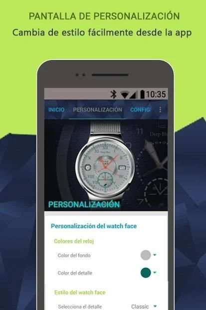 Deep Blue Watchface screenshot 15