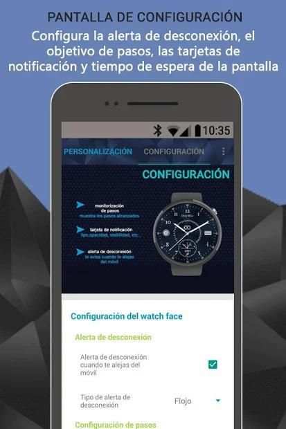Deep Blue Watchface screenshot 16