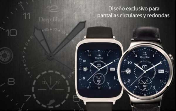 Deep Blue Watchface screenshot 14