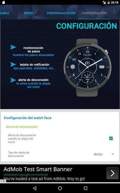 Deep Blue Watchface screenshot 8