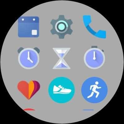Deep Blue Watchface screenshot 1