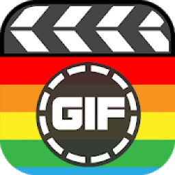 Gif Maker &amp; Editor Convert 3gp to Gif Mp4 आइकन