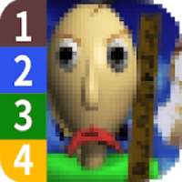 Baldi's Coloring by Number - Sandbox Pixel Art on 9Apps