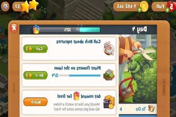 Tutorial Gardenscapes screenshot 1