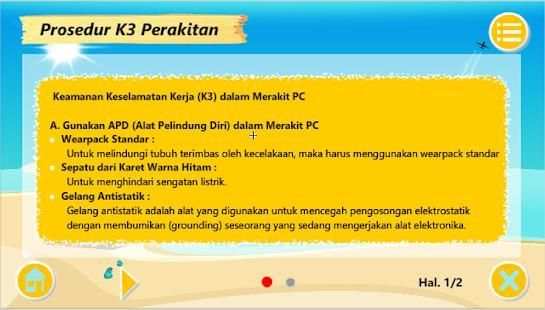 Mobile Learning Perakitan Komputer screenshot 2