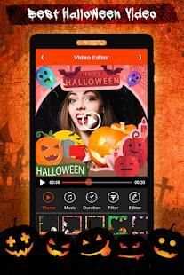 Halloween Video Maker screenshot 1