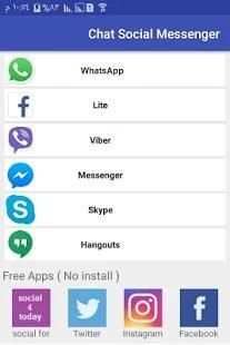 Chat Social Messenger Text and Video Chat screenshot 2