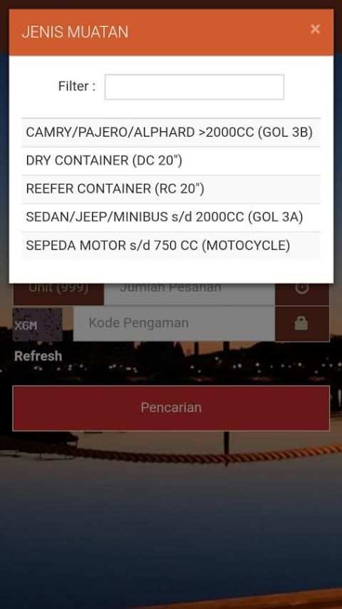 Cargo Reservation Pelni Logistics screenshot 3