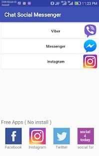 Chat Social Messenger Text and Video Chat screenshot 1