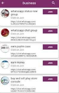 Group Links For Whatsapp screenshot 1