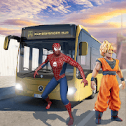 ikon City Bus Driving: Superheroes Transport Simulator