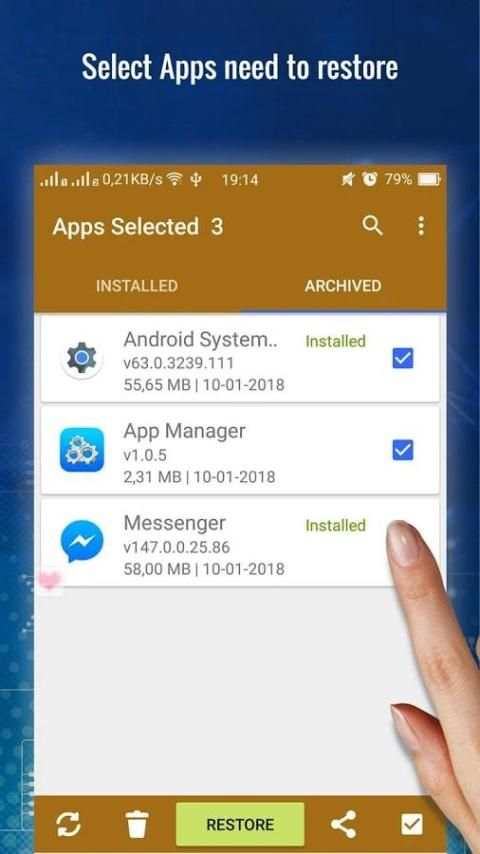 App Backup Restore - Easiest Backup Tool screenshot 2