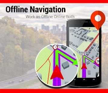 Offline Maps And Navigation Free GPS Route Finder screenshot 5