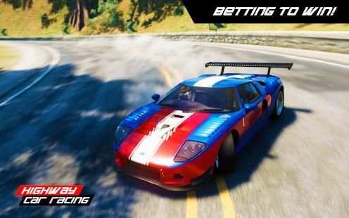 Drift Racing : Real Car Highway Driving Simulator screenshot 1