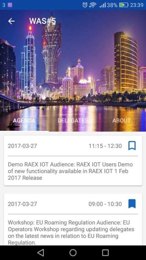 WAS Event Guide screenshot 3