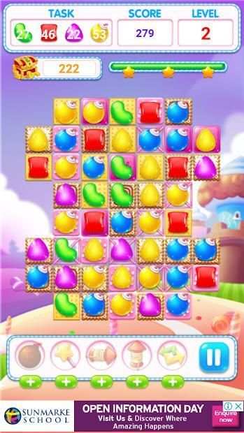 Sweet Candy match 3 screenshot 11