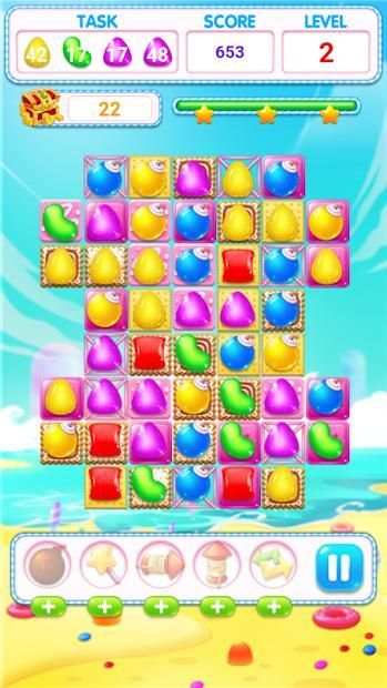 Sweet Candy match 3 screenshot 3
