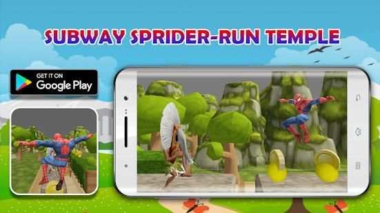 Subway Spider-Run Last Temple Escape screenshot 3