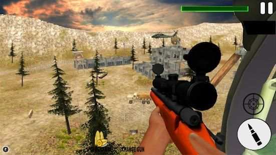 Sniper Gun Shooter 3d: Helicopter Shooting Game screenshot 2