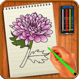 ikon Learn to Draw Flowers
