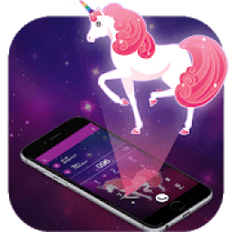 ikon Galaxy Unicorn Phone Contact Dialer 2018