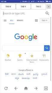 Secure Browser (Proximity Browser) screenshot 1