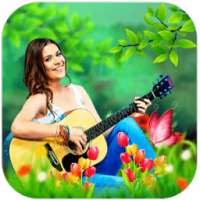 bingkai foto gratis Garden photo editor on 9Apps