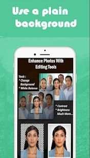 Passport Editor Photo ID Maker Free скриншот 1