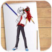 How to Draw High School DxD on 9Apps
