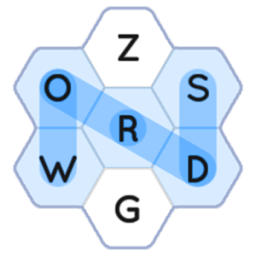 Word Search: Hexagons आइकन