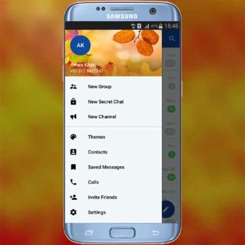 Blue Gold Messenger screenshot 1