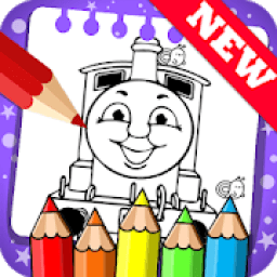 ikon Draw colouring pages Thomas Train Friends by Fans