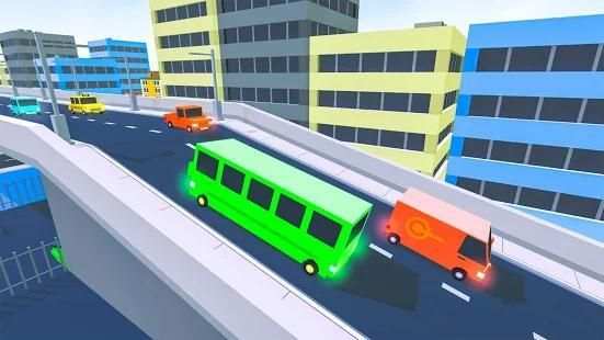 Coach Bus Driver Blocky Game Public Transport Sim screenshot 5
