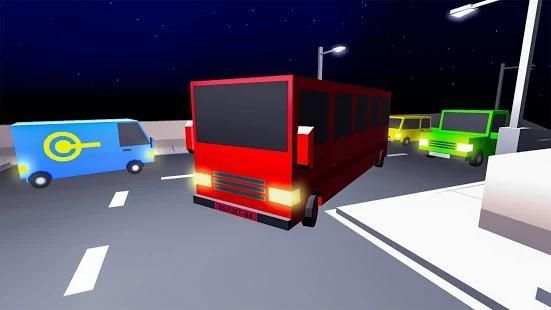 Coach Bus Driver Blocky Game Public Transport Sim screenshot 1