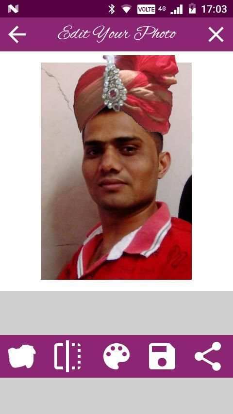 Rajasthani Turban Photo Editor screenshot 2