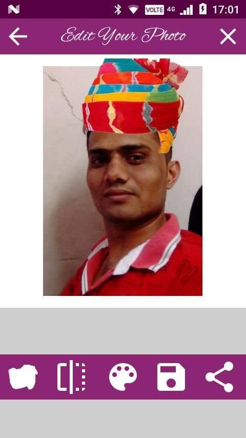 Rajasthani Turban Photo Editor screenshot 5