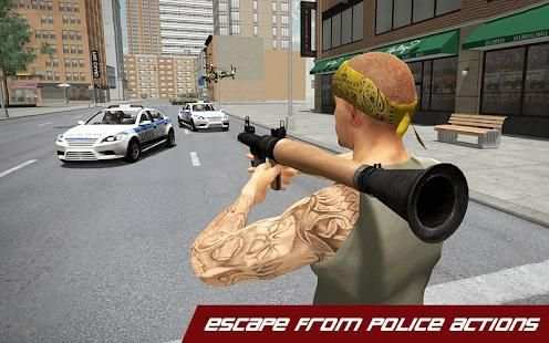 Grand Action : Real Crime City Gangster Simulation स्क्रीनशॉट 3