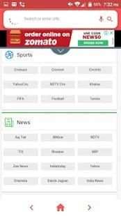 Ultimate Web Browser - Fast and Secure Explorer screenshot 5