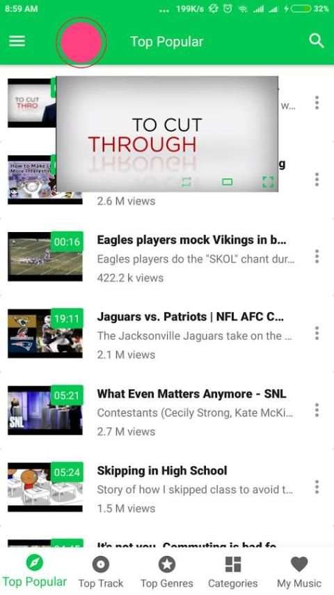 Floating Popup Player - Multitask screenshot 5