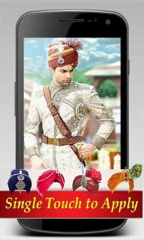 Turban Photo Editor:Punjabi,pathans & Bloch Styles स्क्रीनशॉट 3