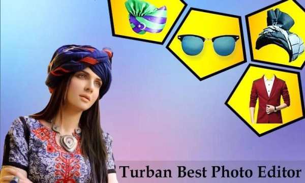 Turban Photo Editor:Punjabi,pathans & Bloch Styles स्क्रीनशॉट 2