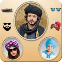 Turban Photo Editor:Punjabi,pathans & Bloch Styles on 9Apps