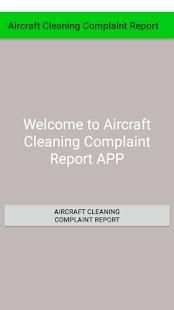 Aircraft Cleaning Complain Report screenshot 3