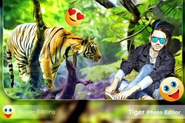 Tiger Photo Frames / Tiger Photo Editor скриншот 5