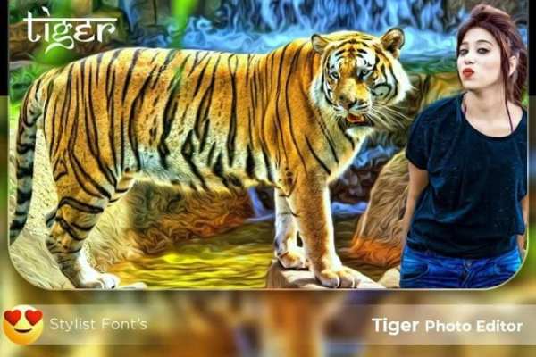 Tiger Photo Frames / Tiger Photo Editor скриншот 4